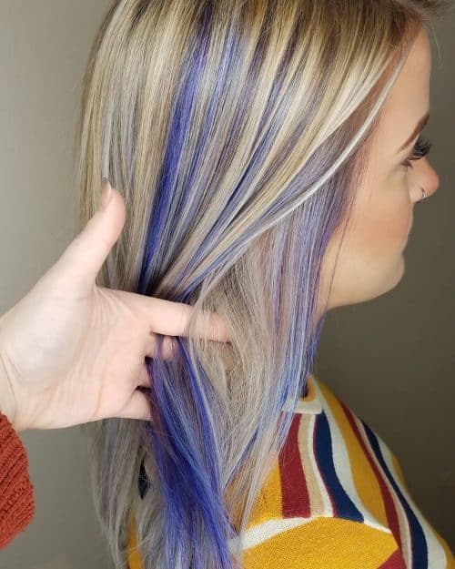35 Incredible Examples of Blue and Purple Hair in 2025