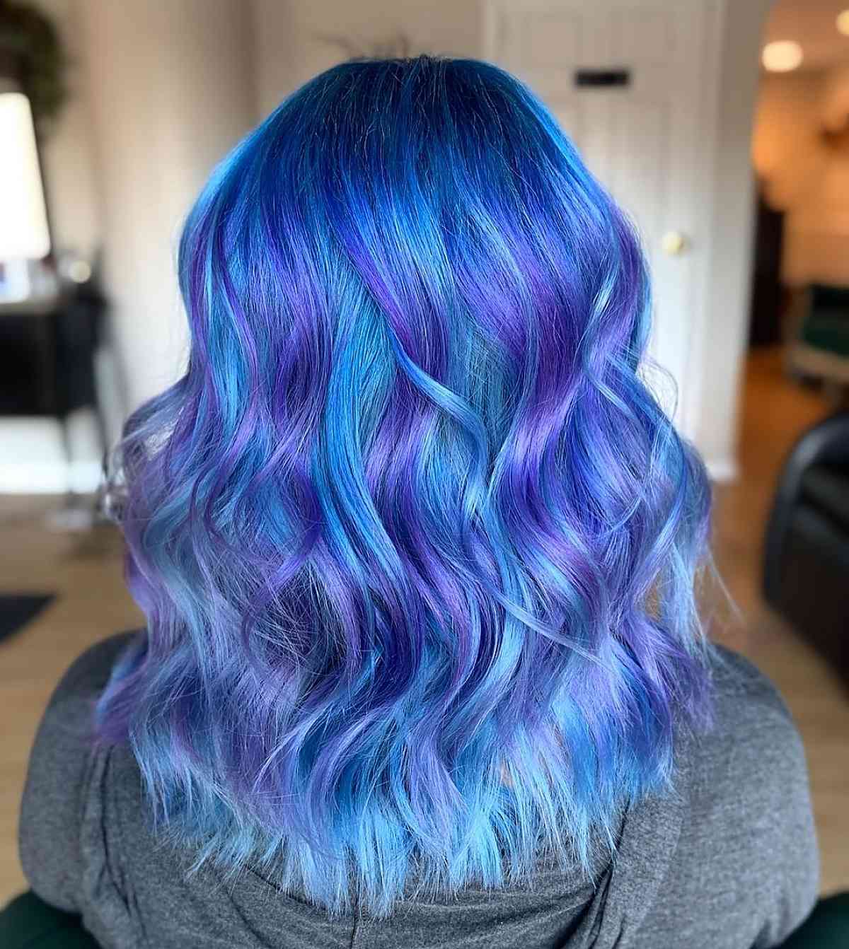 35 Incredible Examples of Blue and Purple Hair in 2025