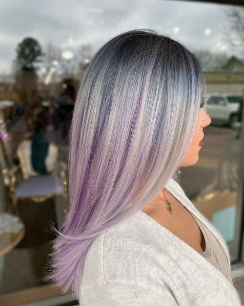 35 Incredible Examples of Blue and Purple Hair in 2025