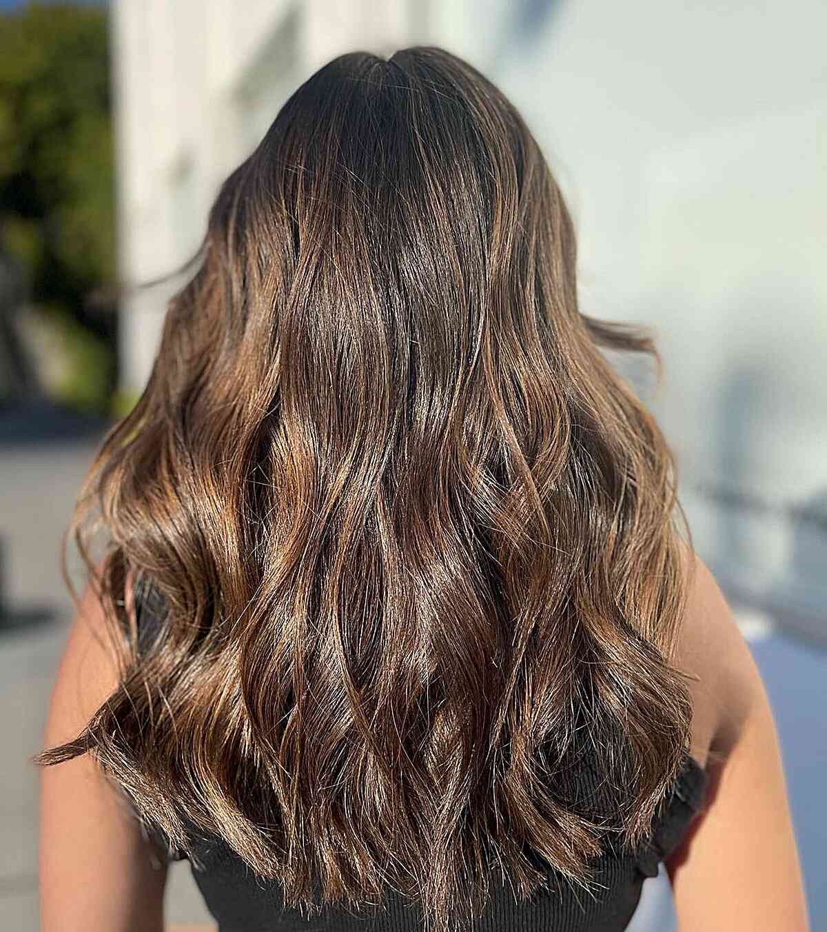25 Stunning Chocolate Brown Balayage Ideas