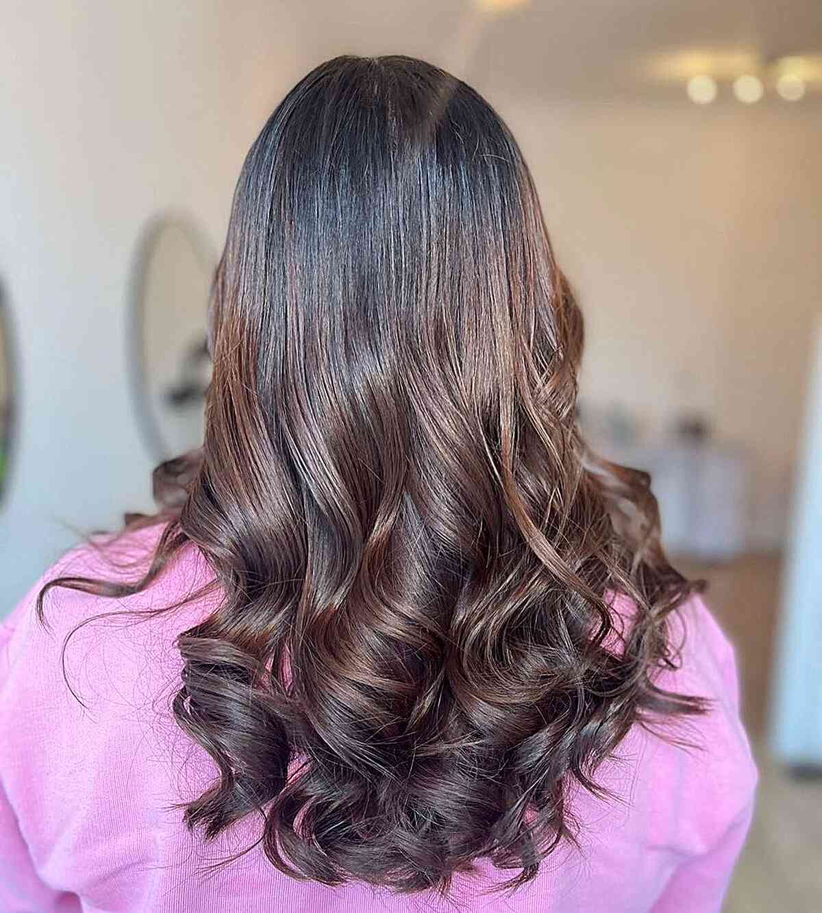 25 Stunning Chocolate Brown Balayage Ideas