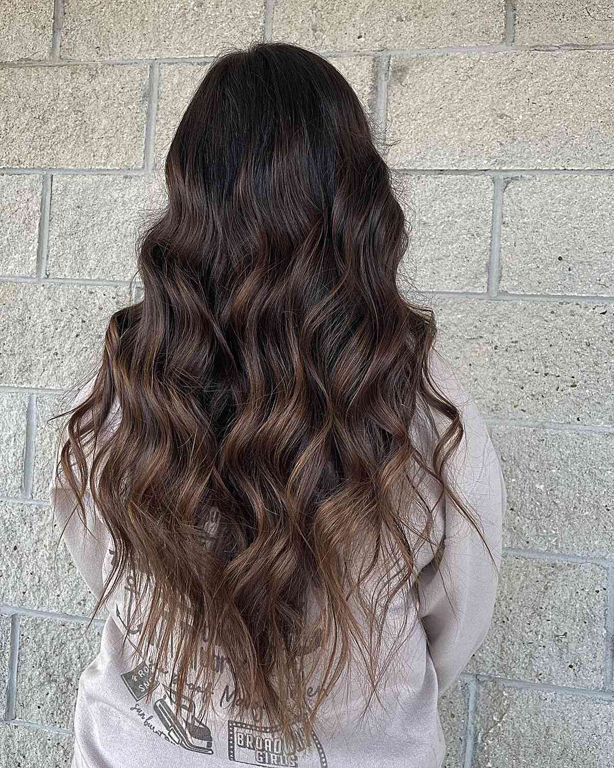 25 Stunning Chocolate Brown Balayage Ideas