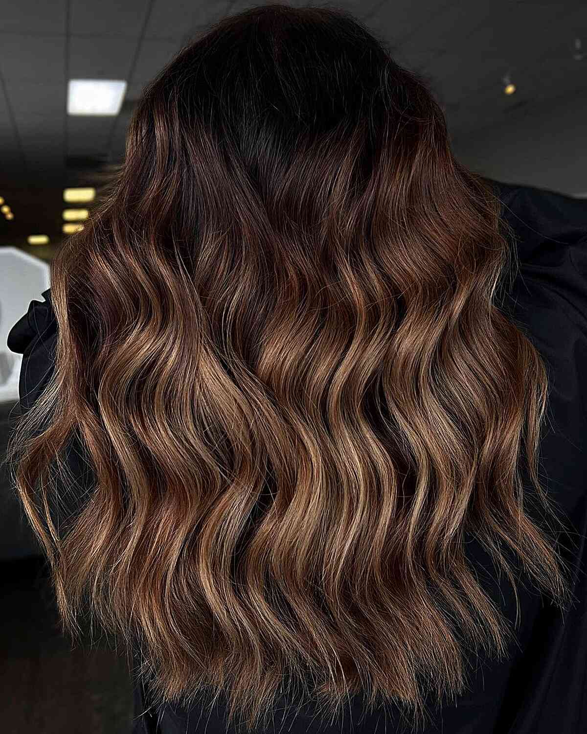 25 Stunning Chocolate Brown Balayage Ideas