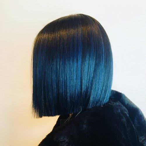 18 Stunning Midnight Blue Hair Colors to See in 2025