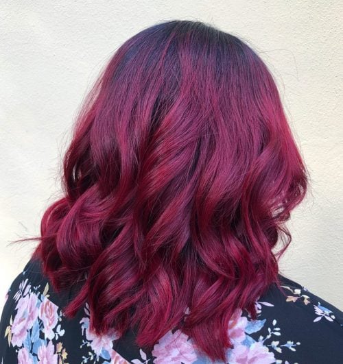 32 Blazing Hot Red Ombre Hair Color Ideas in 2025