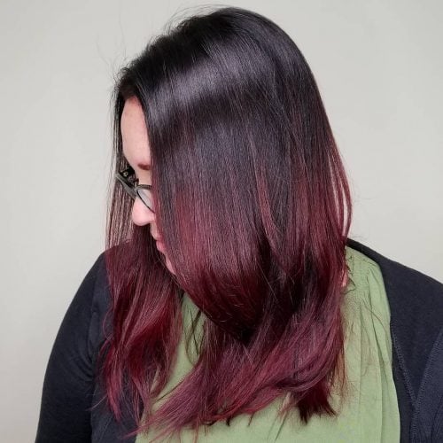 32 Blazing Hot Red Ombre Hair Color Ideas in 2025