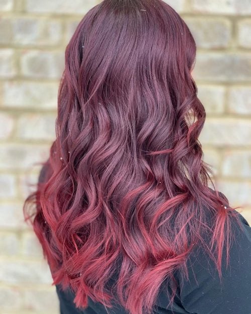 32 Blazing Hot Red Ombre Hair Color Ideas in 2025