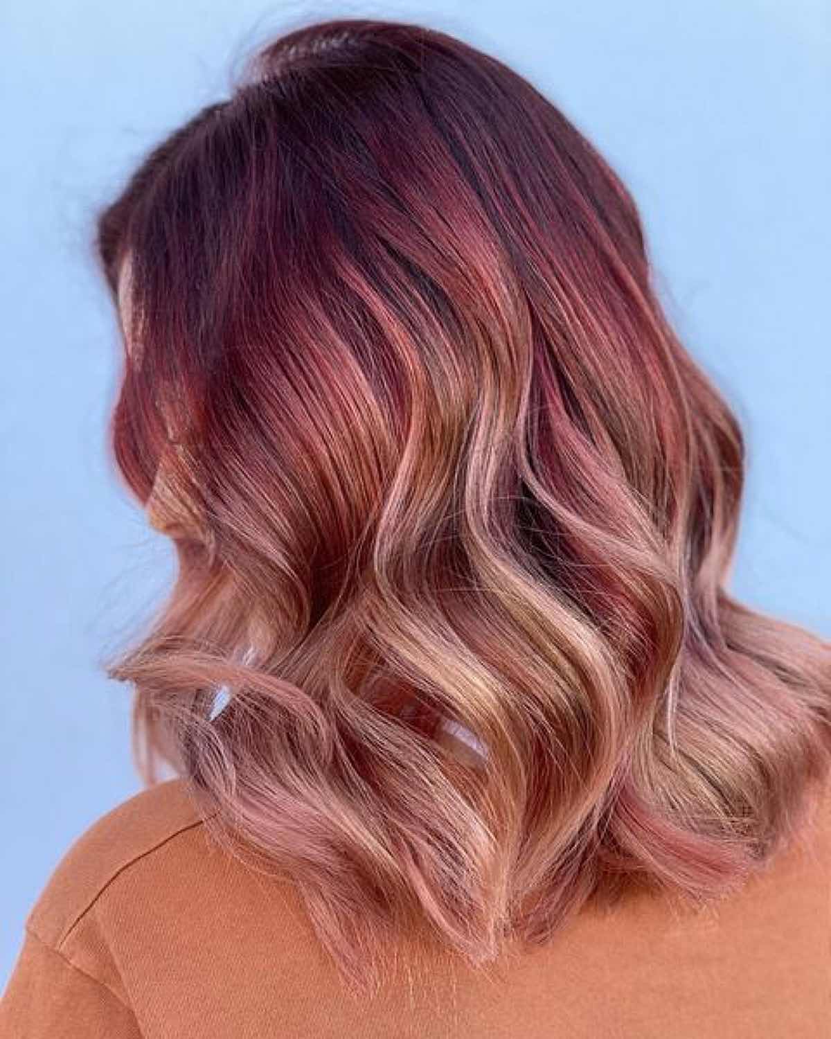 32 Blazing Hot Red Ombre Hair Color Ideas in 2025