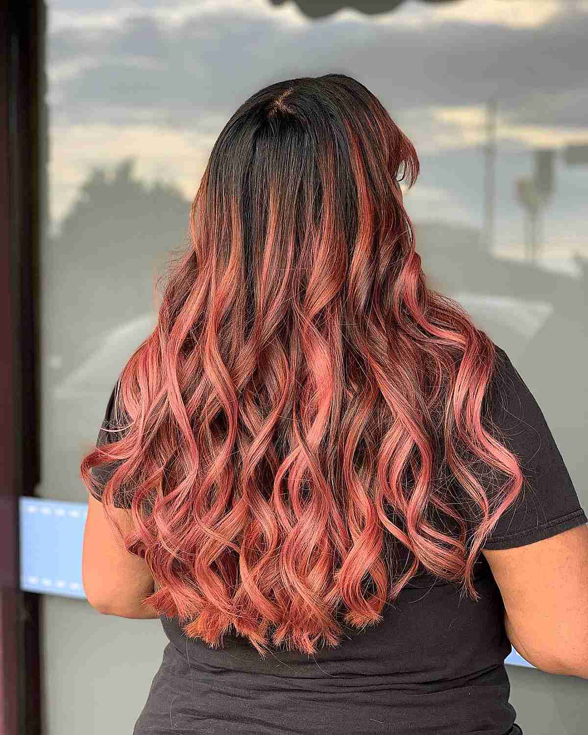 27 Gorgeous Rose Gold Balayage Ideas for Major Hair Envy