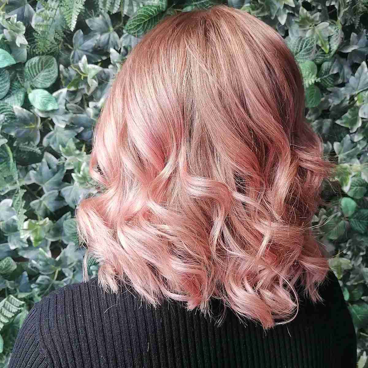 27 Gorgeous Rose Gold Balayage Ideas for Major Hair Envy