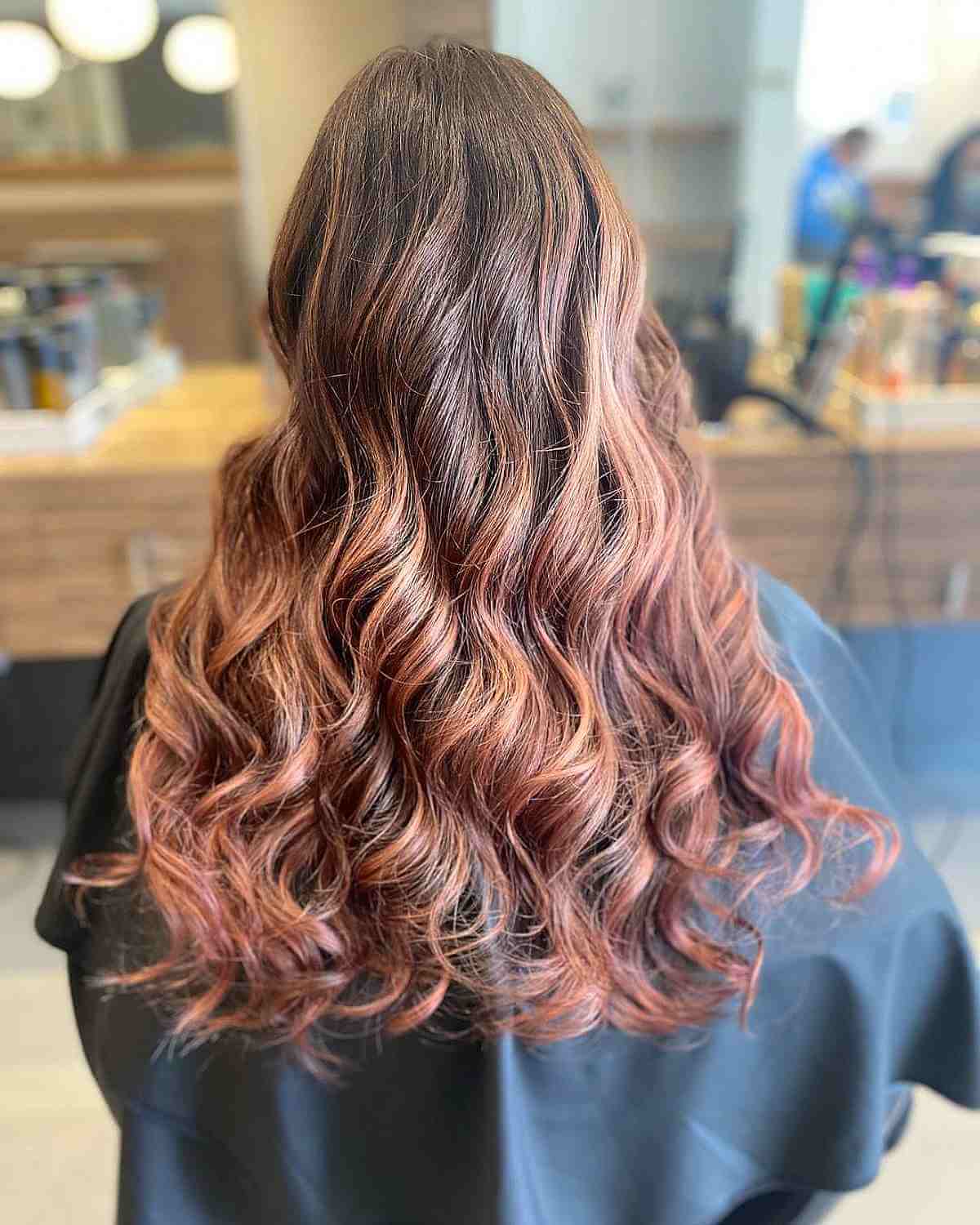 27 Gorgeous Rose Gold Balayage Ideas for Major Hair Envy