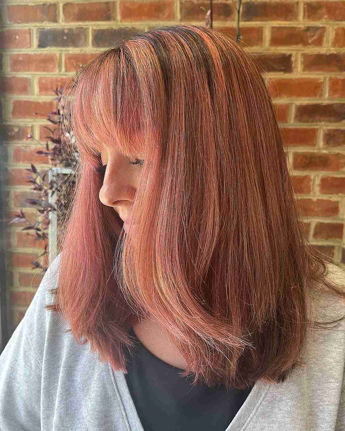27 Gorgeous Rose Gold Balayage Ideas for Major Hair Envy