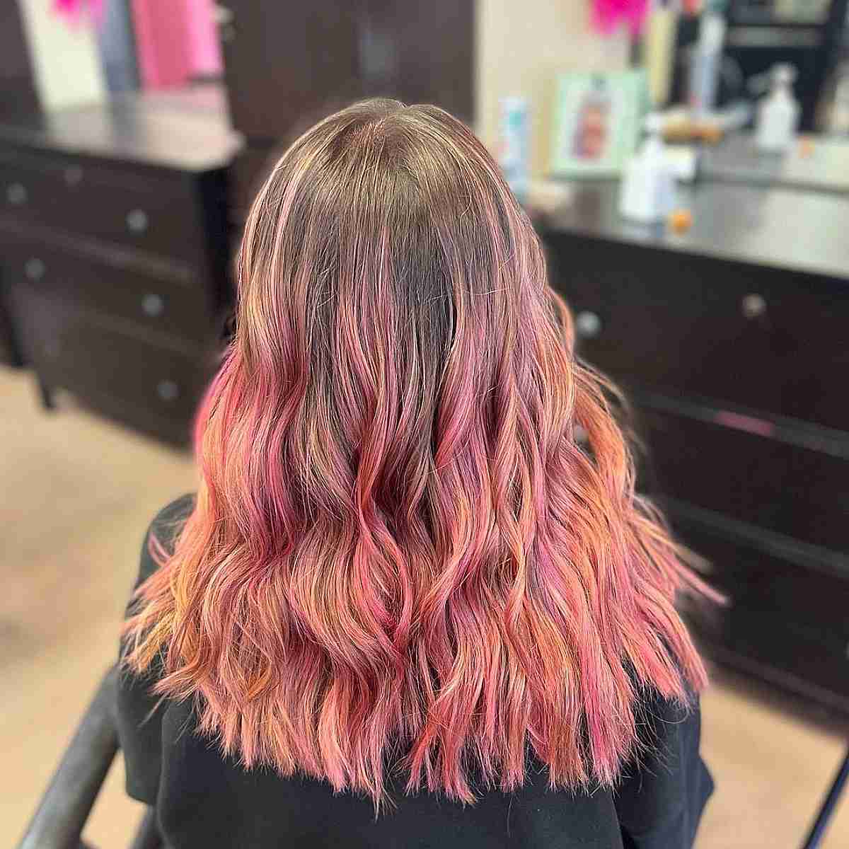 27 Gorgeous Rose Gold Balayage Ideas for Major Hair Envy