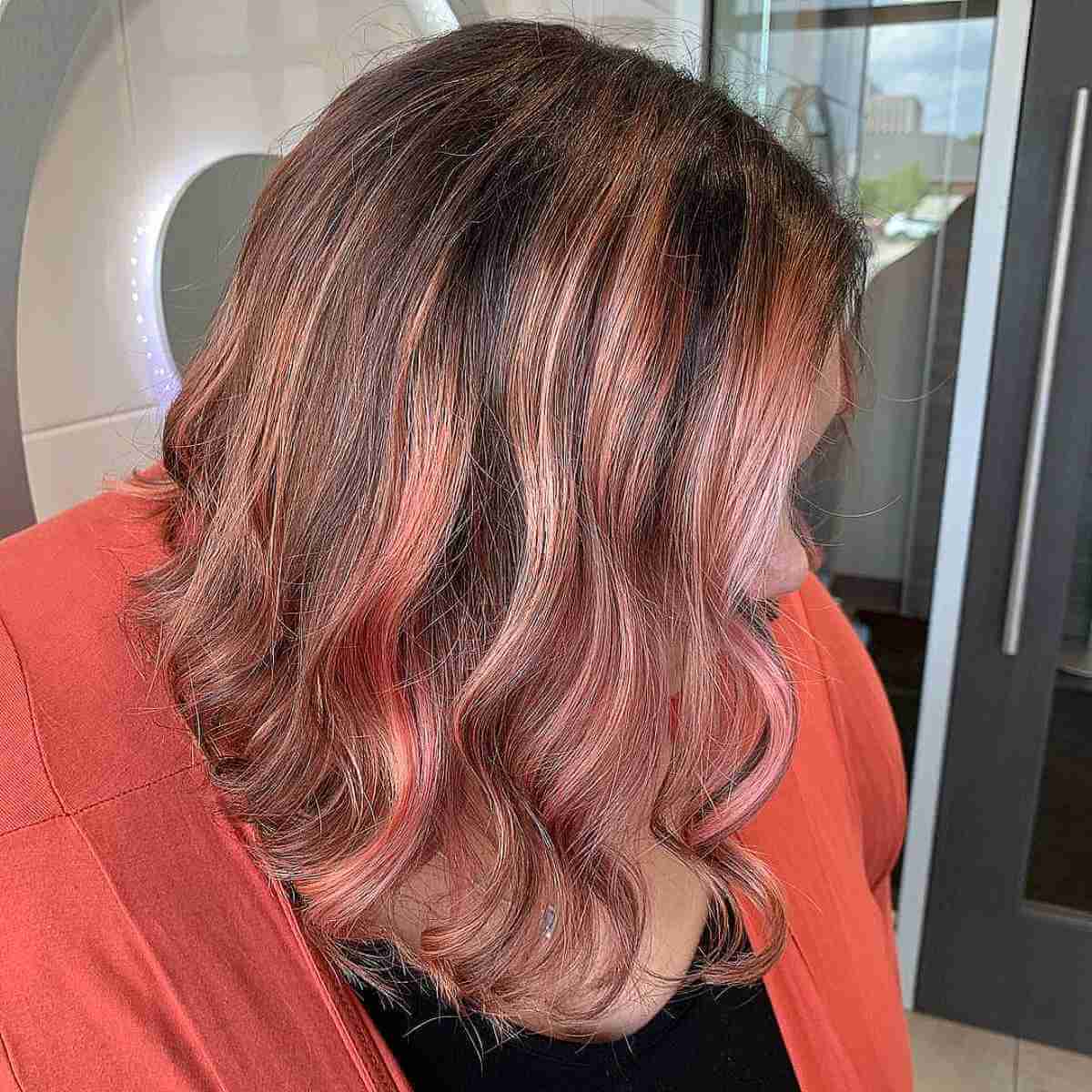 27 Gorgeous Rose Gold Balayage Ideas for Major Hair Envy