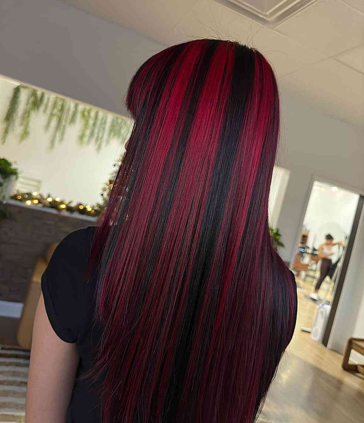 Red and Black Hair: Ombre, Balayage & Highlights