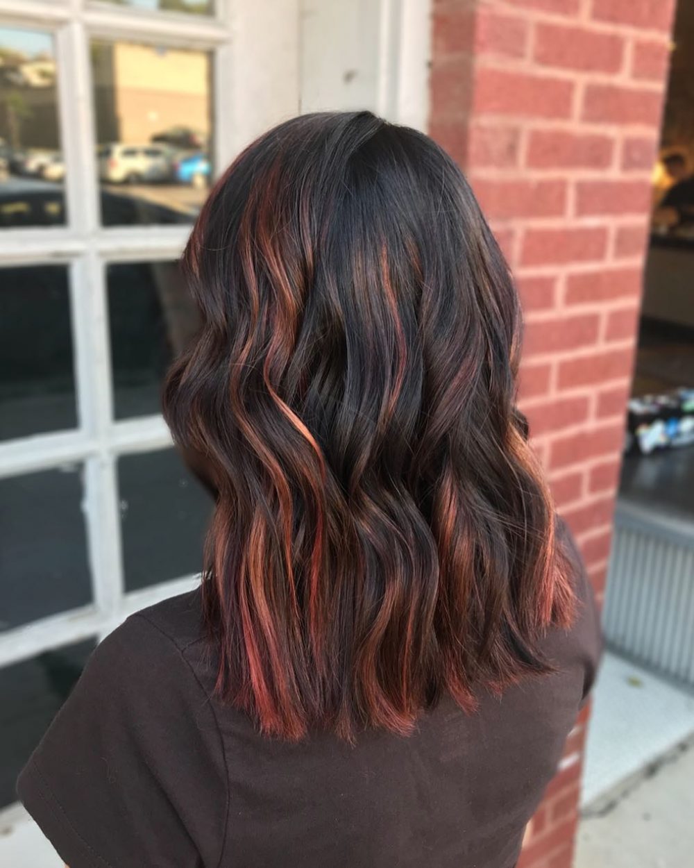 Red and Black Hair: Ombre, Balayage & Highlights