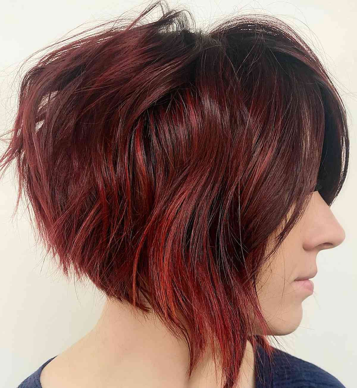 Red and Black Hair: Ombre, Balayage & Highlights