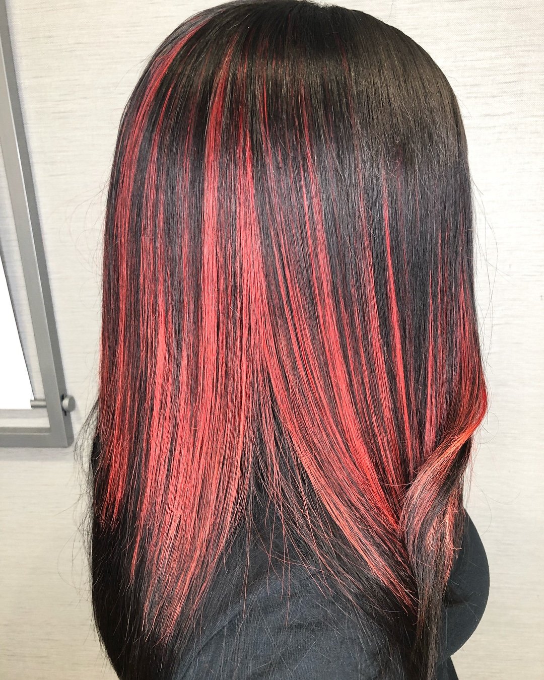 Red and Black Hair: Ombre, Balayage & Highlights