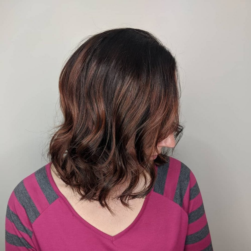 Red and Black Hair: Ombre, Balayage & Highlights