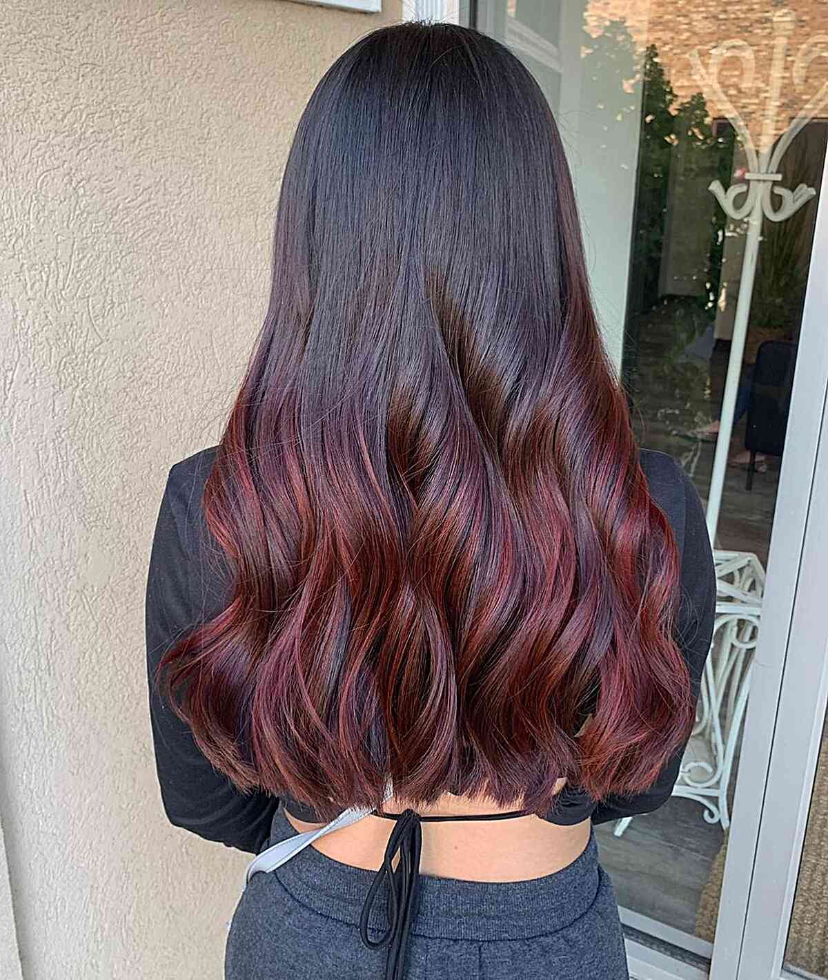 Red and Black Hair: Ombre, Balayage & Highlights