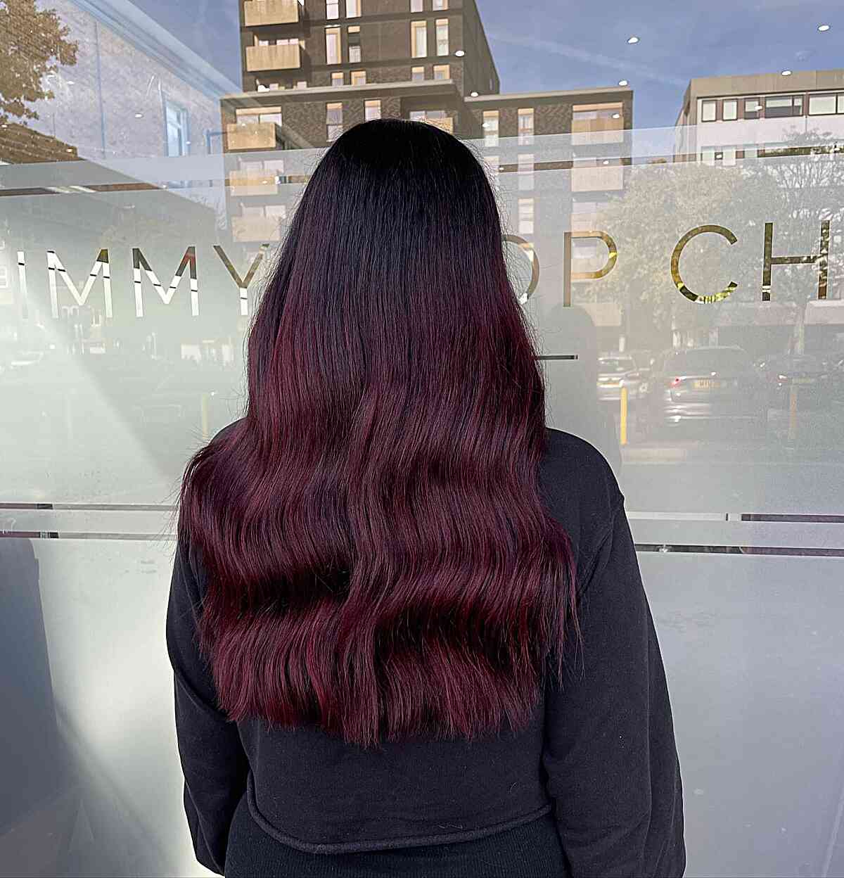 Red and Black Hair: Ombre, Balayage & Highlights