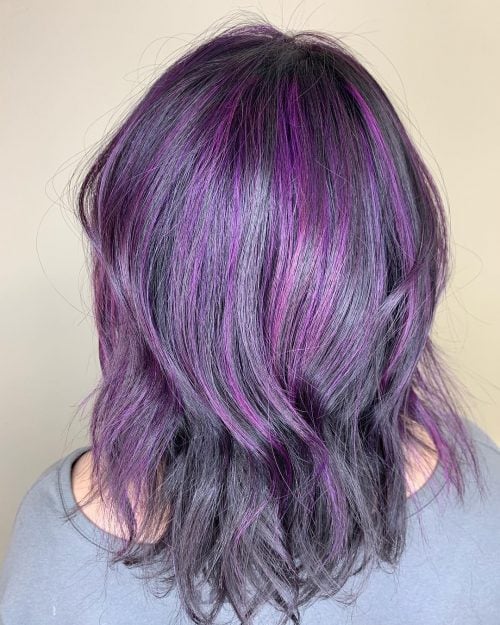 26 Purple Highlights Trending in 2025 to Show Your Colorist