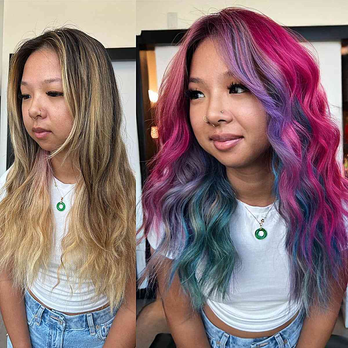 32 Hottest Mermaid Hair Color Ideas (Pictures for 2025)