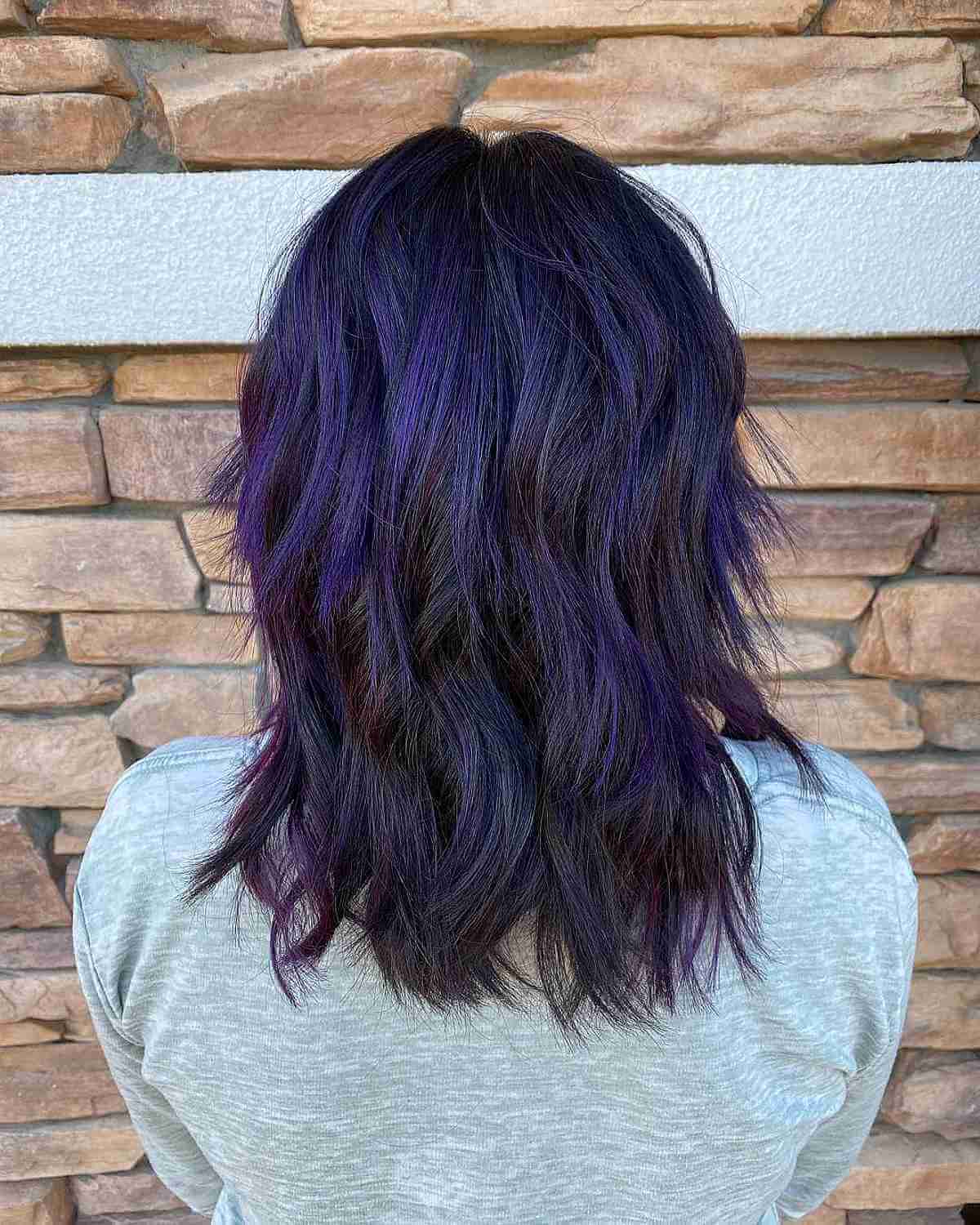 23 Stunning Ways to Get a Purple Balayage