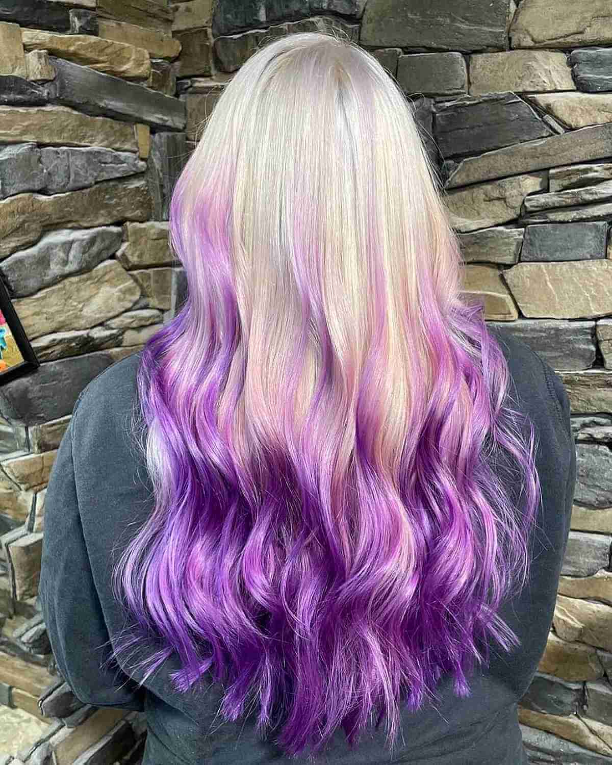23 Stunning Ways to Get a Purple Balayage