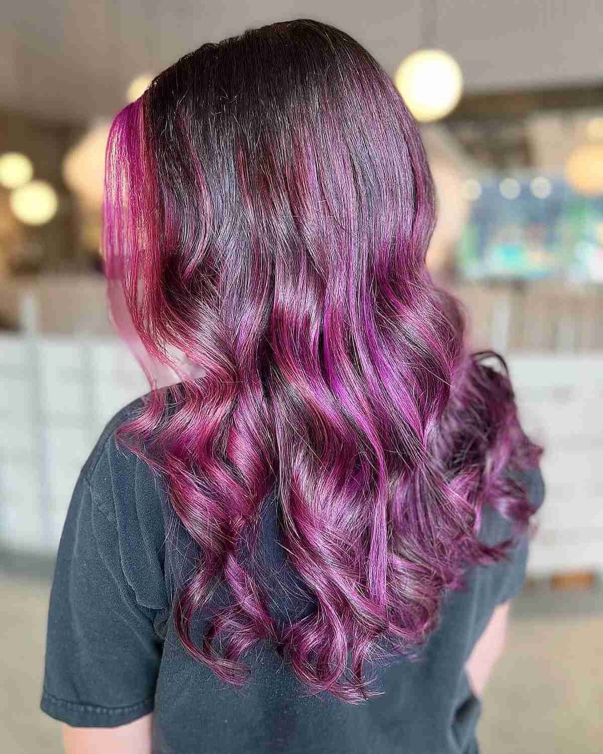 23 Stunning Ways to Get a Purple Balayage