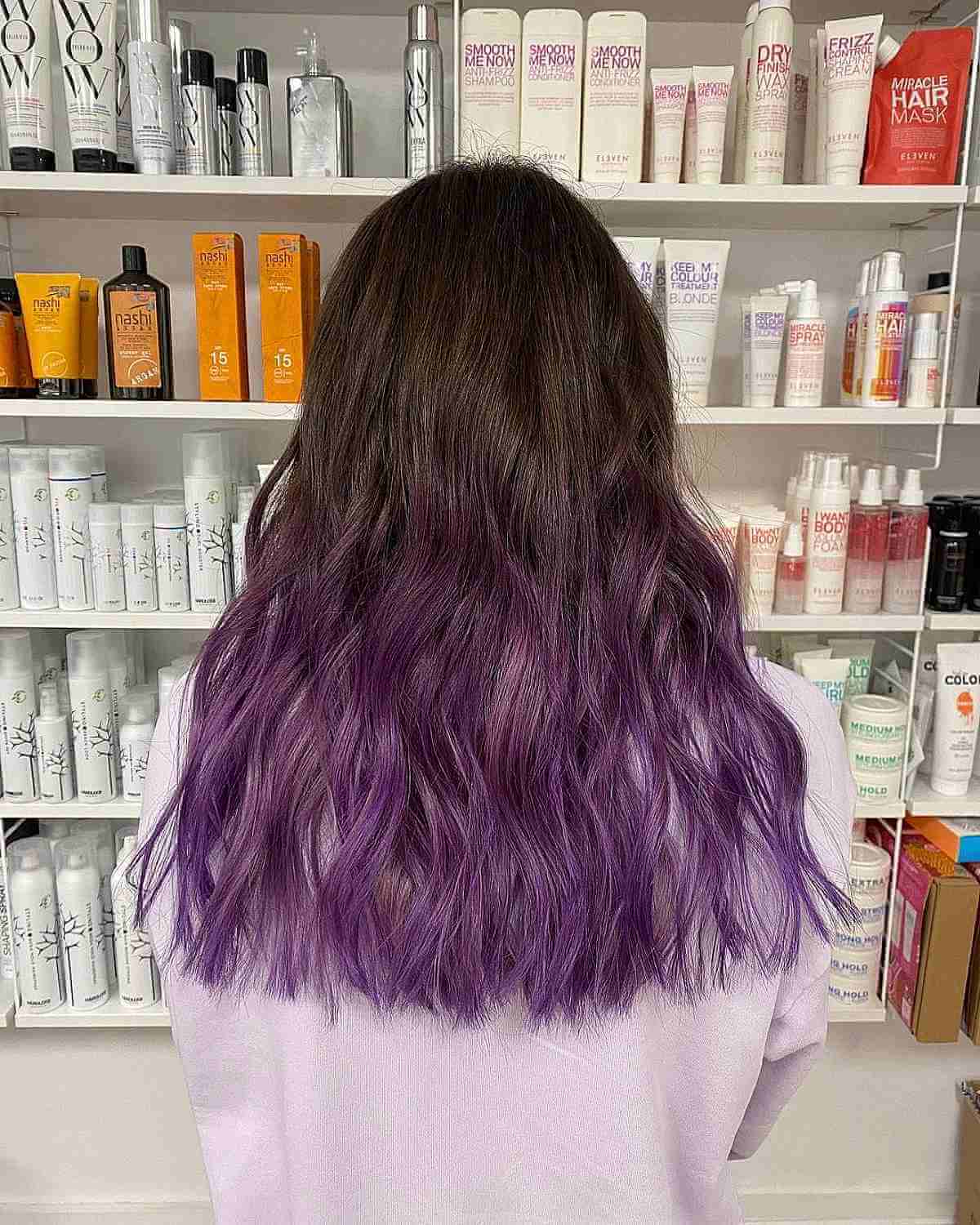 23 Stunning Ways to Get a Purple Balayage