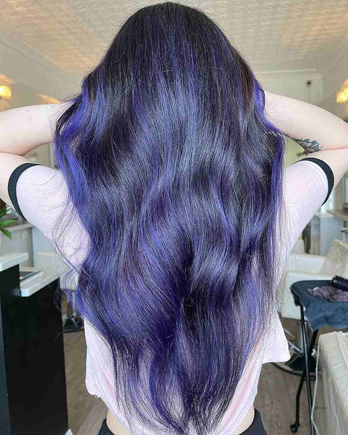 23 Stunning Ways to Get a Purple Balayage