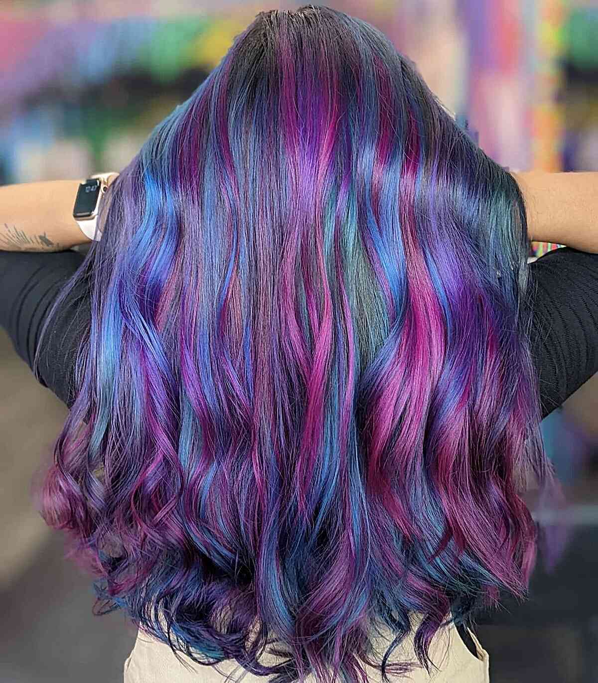 30 Incredible Ways to Get Galaxy Hair in 2025 (Photos)