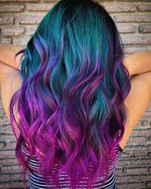 30 Incredible Ways to Get Galaxy Hair in 2025 (Photos)