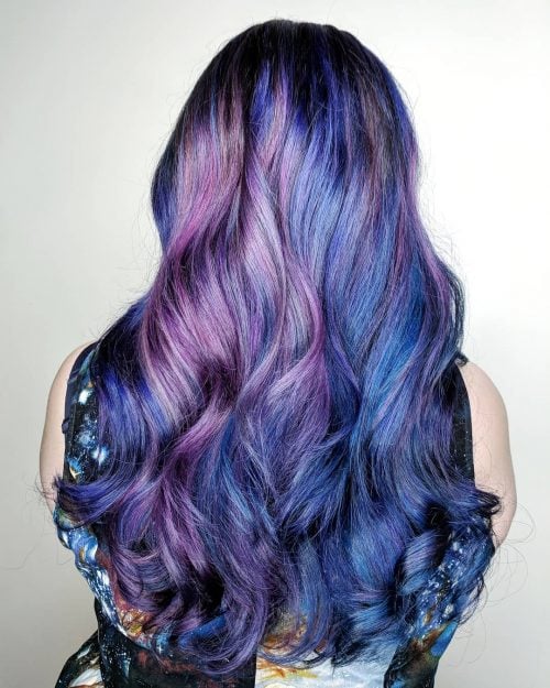 30 Incredible Ways to Get Galaxy Hair in 2025 (Photos)