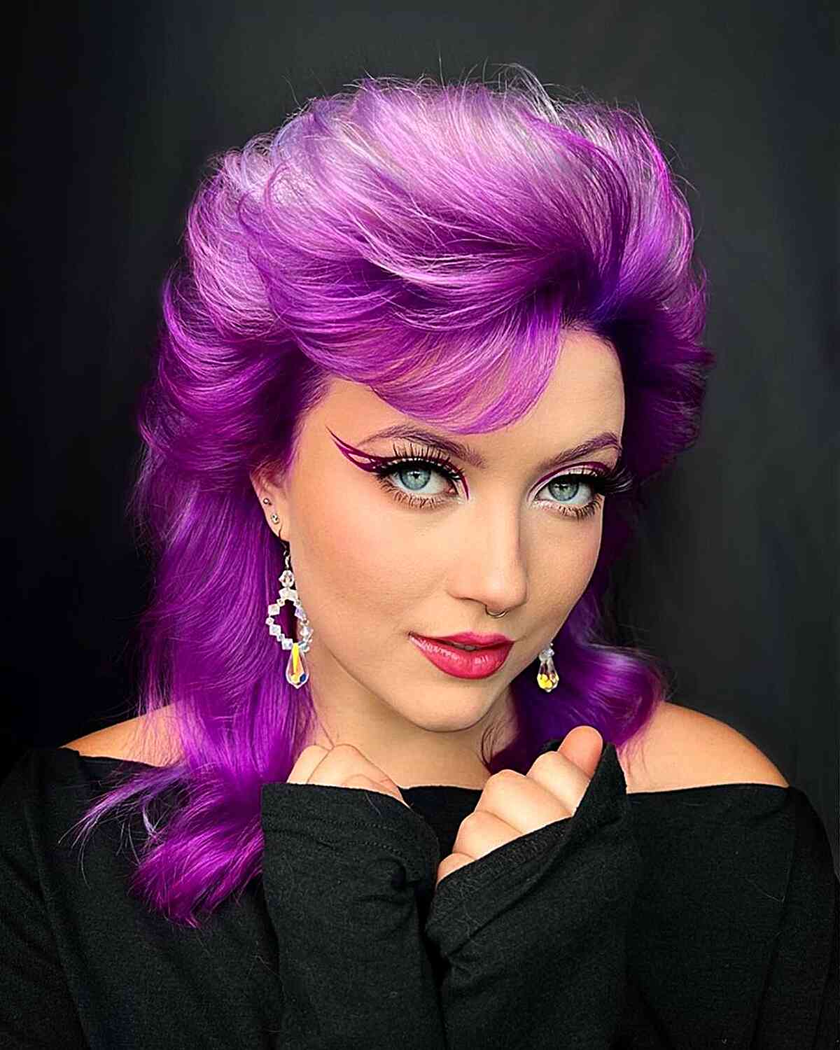 37 Incredible Violet Hair Color Ideas to Inspire You in 2025