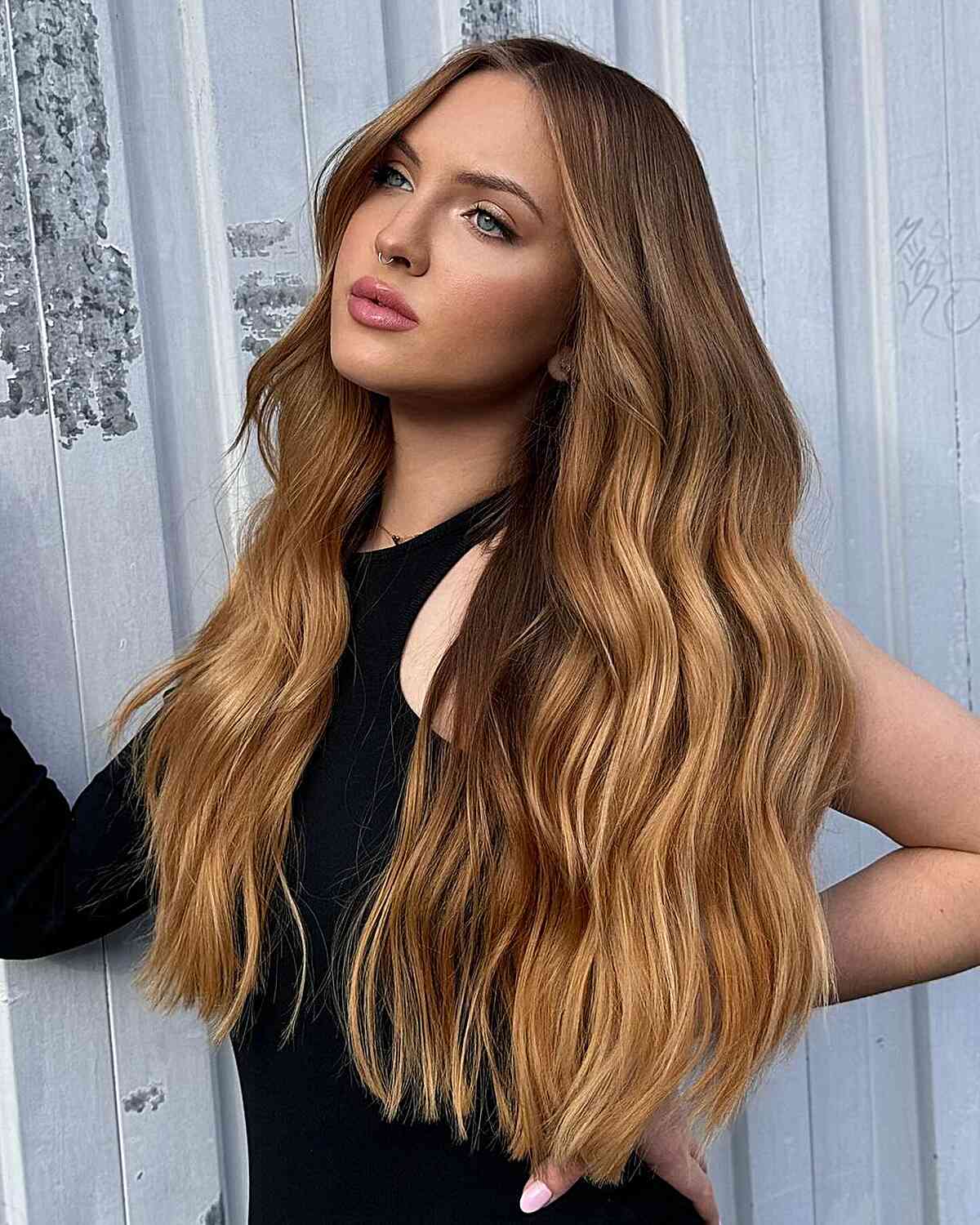 23 Sweetest Honey Blonde Balayage Hair Color Ideas