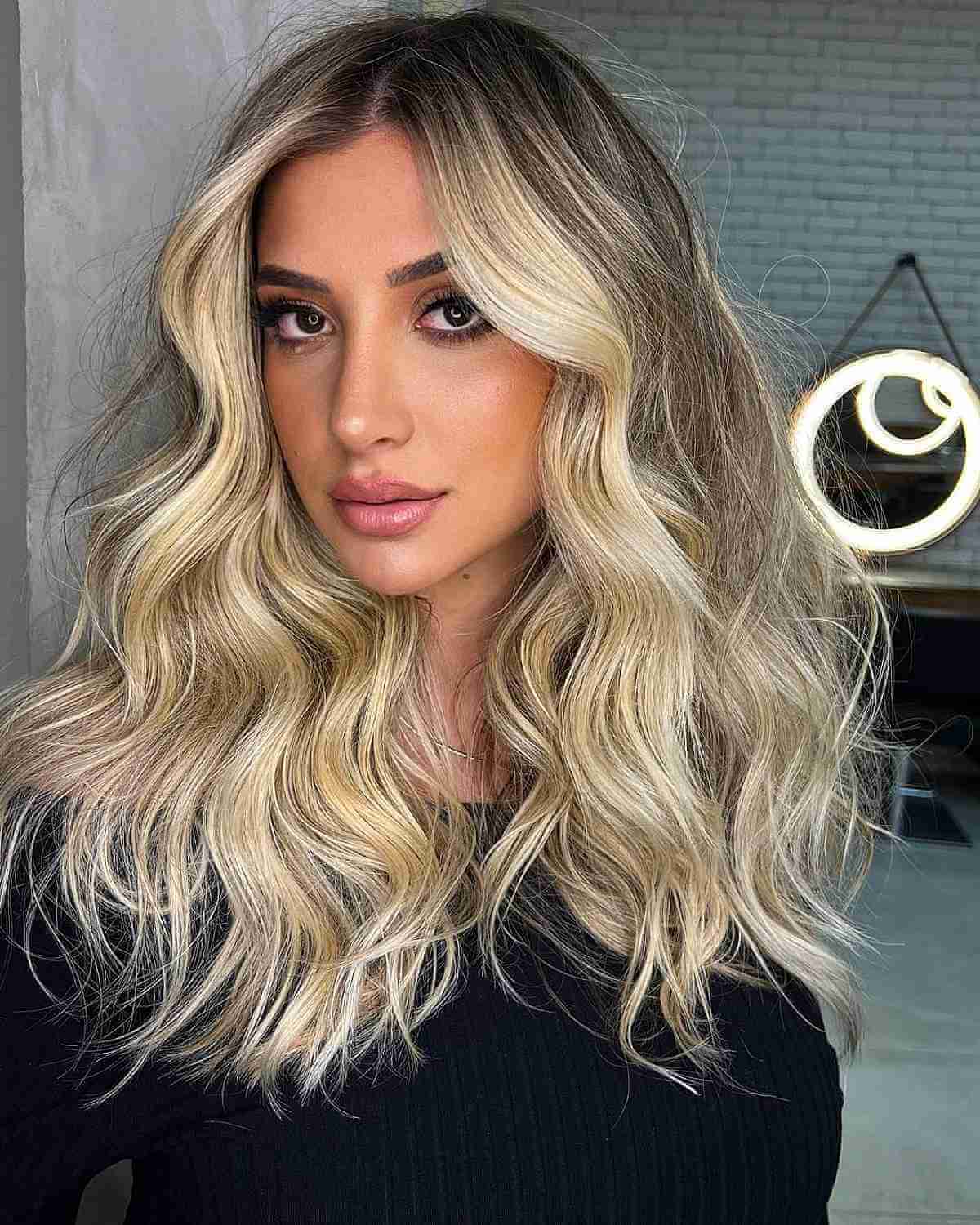 45 Blonde Hair with Dark Roots Ideas to Copy Right Now in 2025