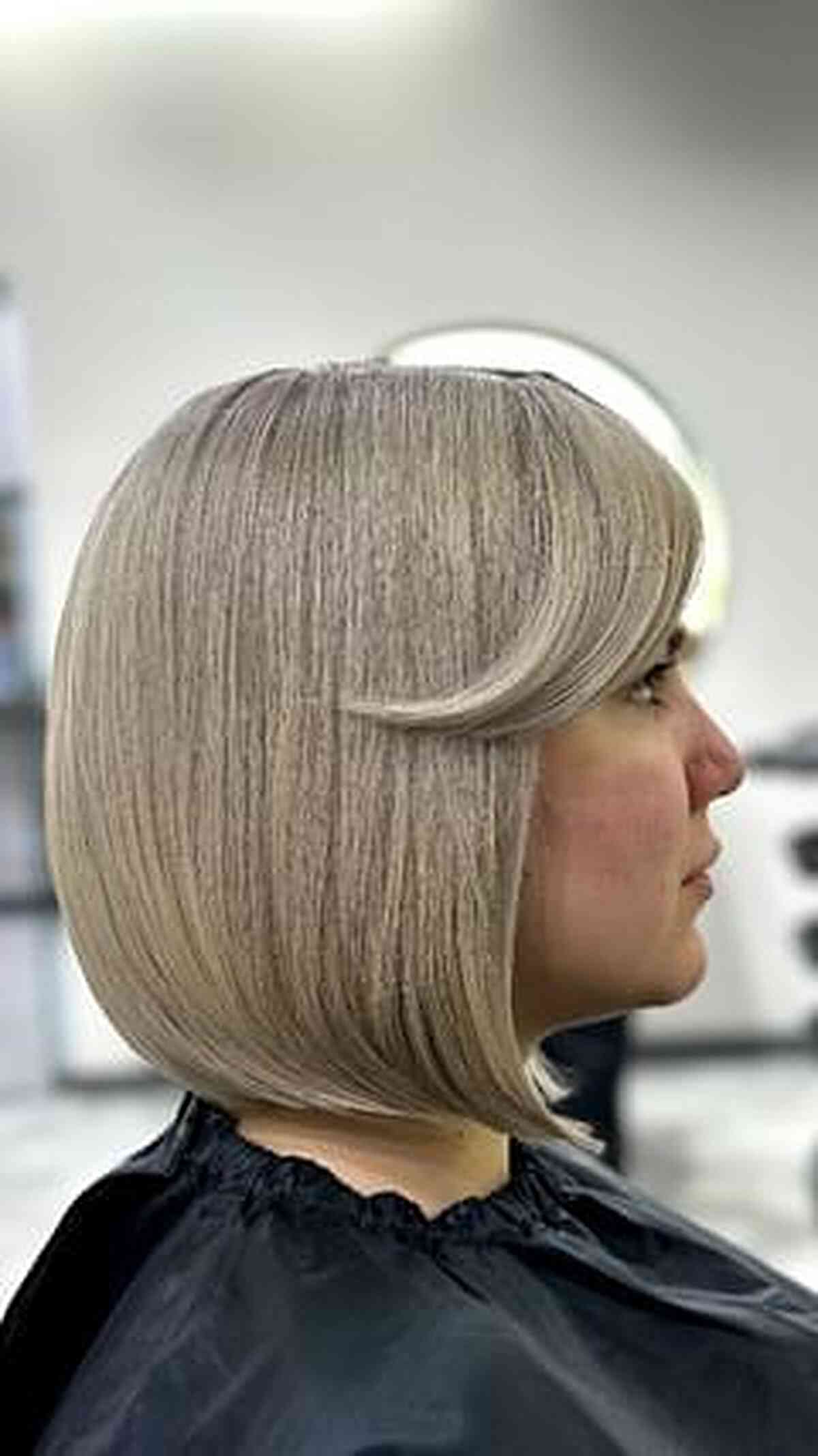 31 Stunning Grey Balayage Hair Color Ideas for Women of All Ages