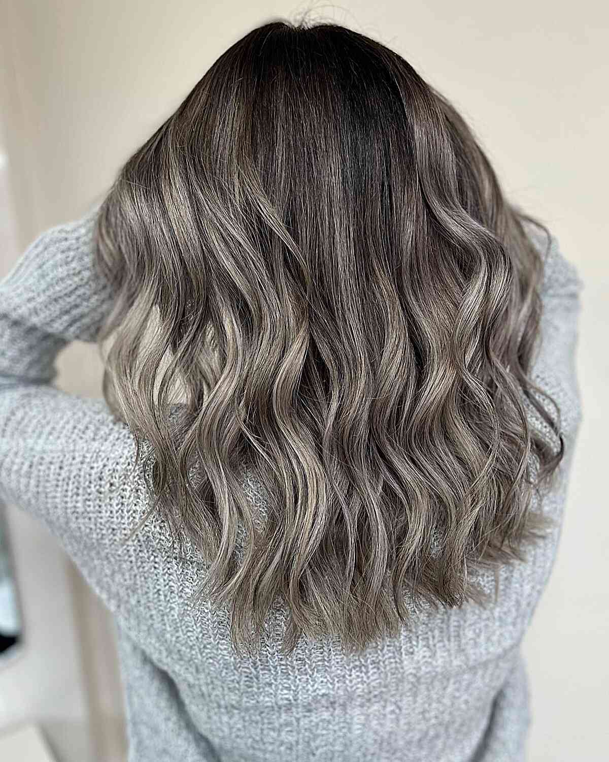 31 Stunning Grey Balayage Hair Color Ideas for Women of All Ages