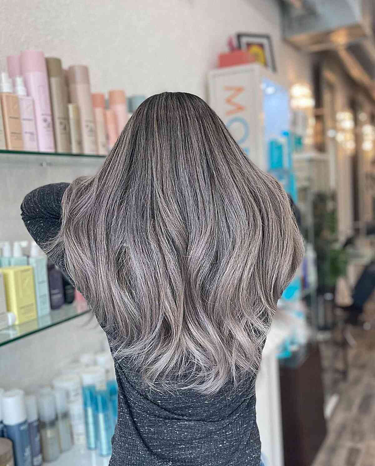 31 Stunning Grey Balayage Hair Color Ideas for Women of All Ages