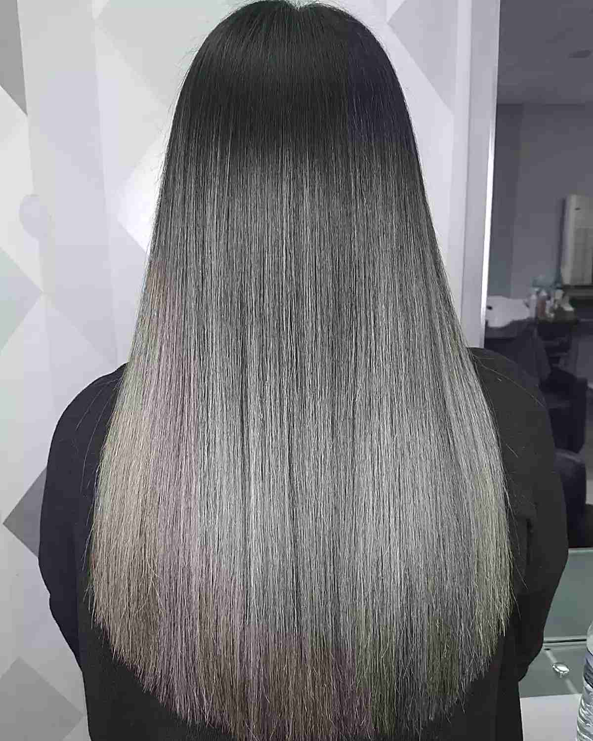 31 Stunning Grey Balayage Hair Color Ideas for Women of All Ages