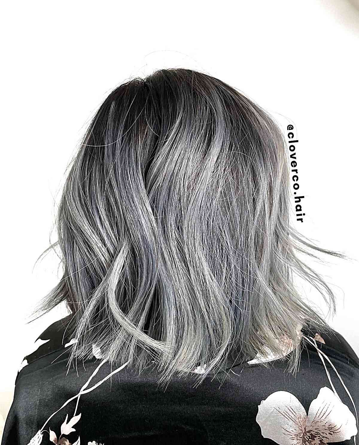 31 Stunning Grey Balayage Hair Color Ideas for Women of All Ages