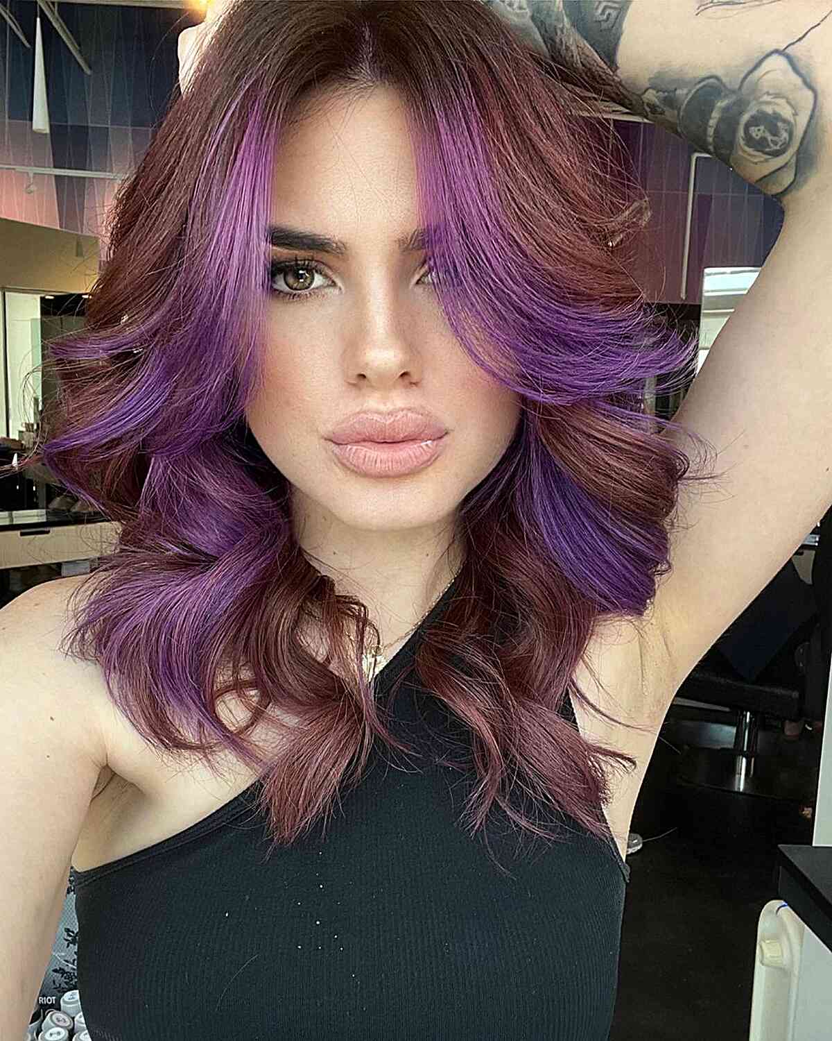 54 Incredible Purple Hair Color Ideas Trending Right Now