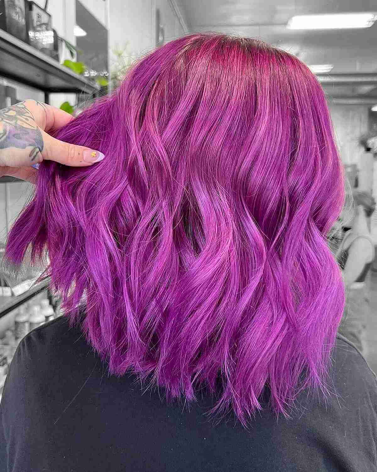 54 Incredible Purple Hair Color Ideas Trending Right Now