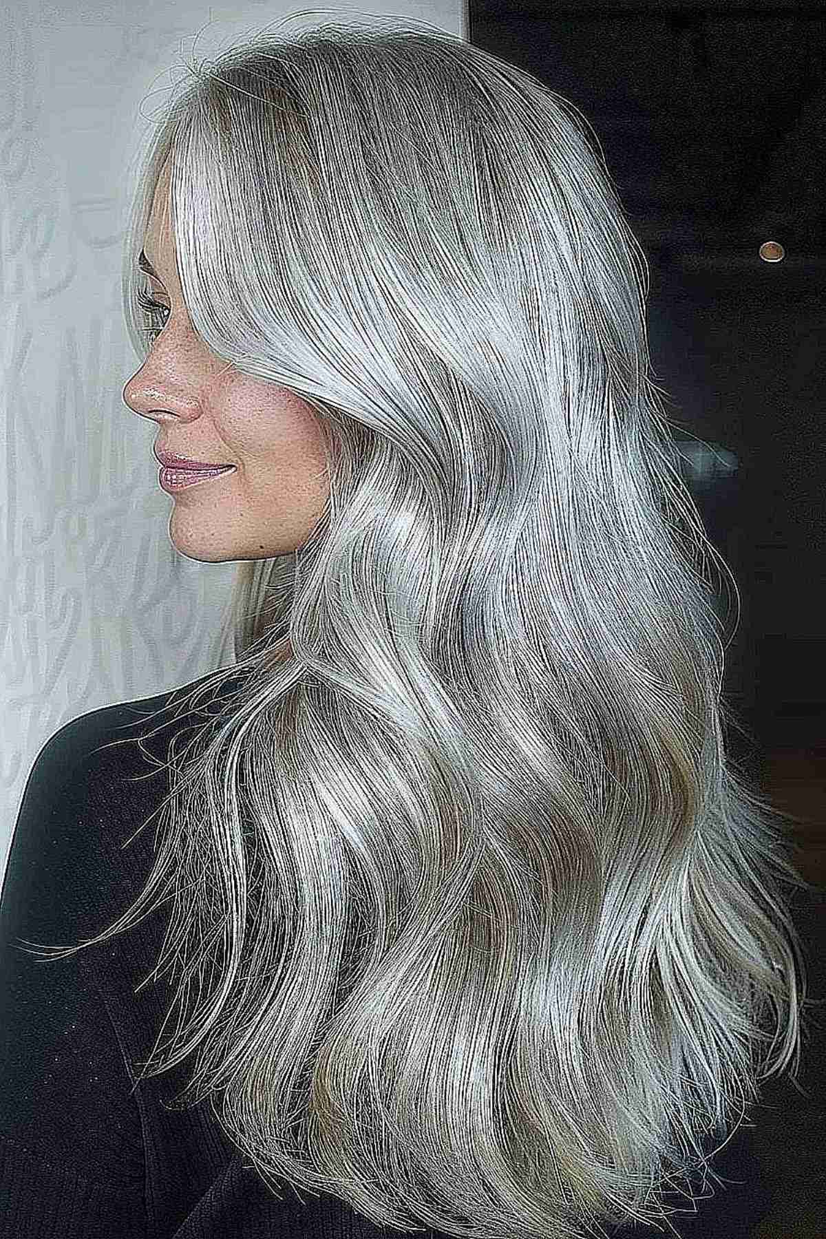 57 Stunning Silver Hair Color Ideas for 2025