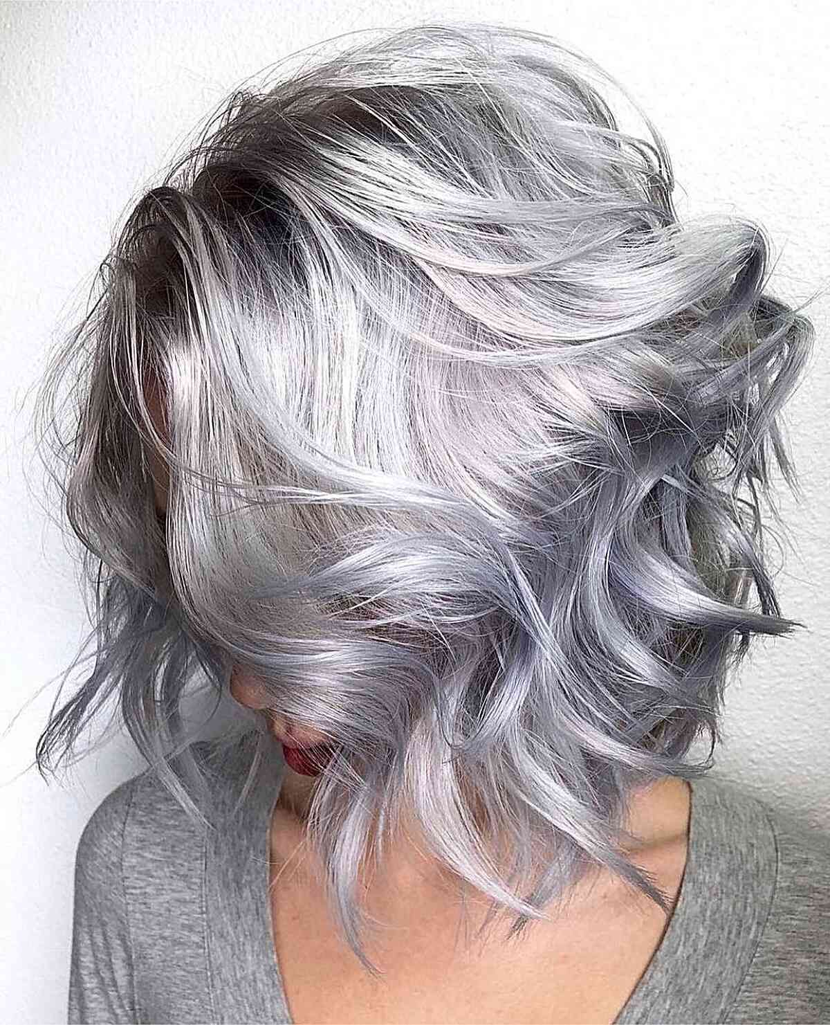 57 Stunning Silver Hair Color Ideas for 2025