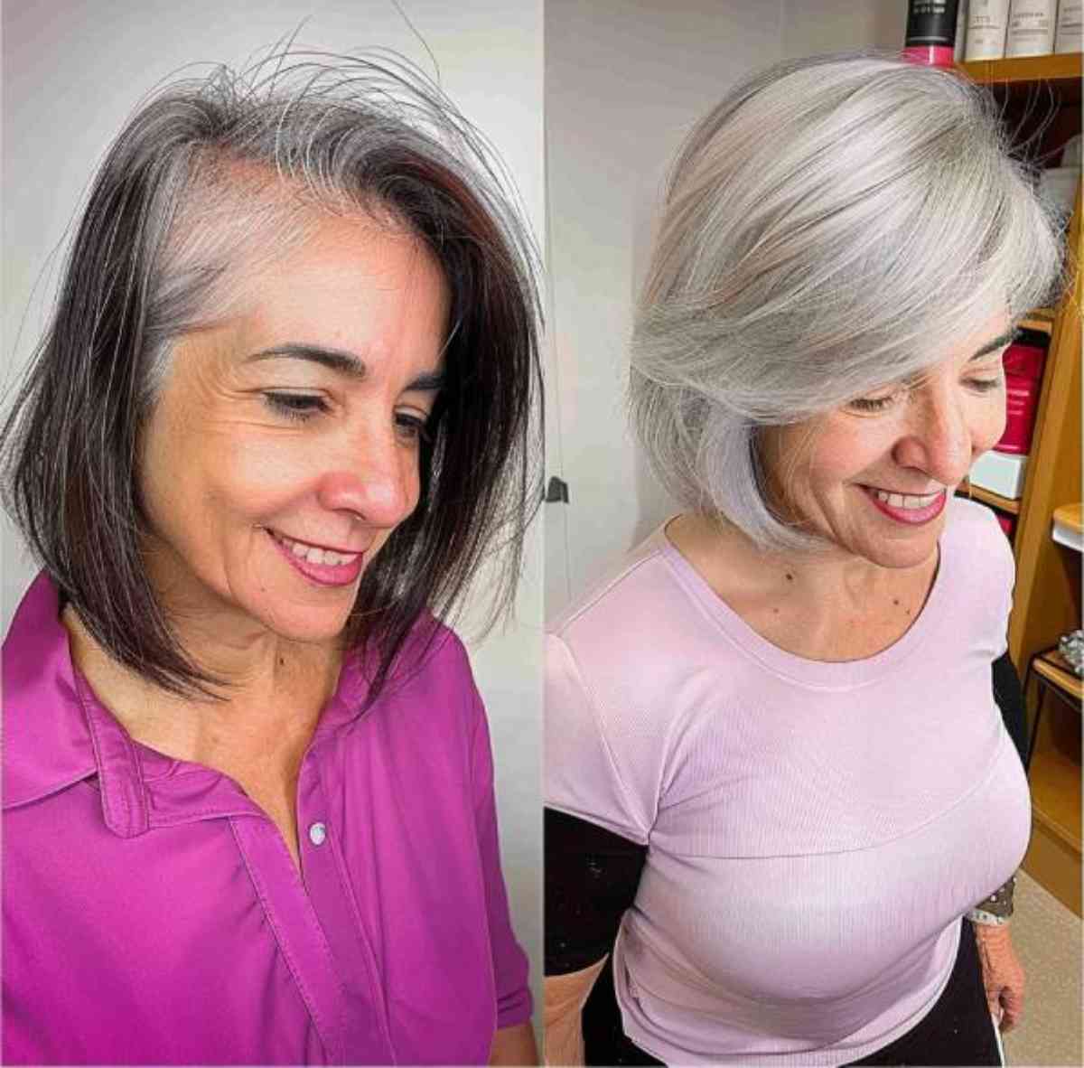 57 Stunning Silver Hair Color Ideas for 2025