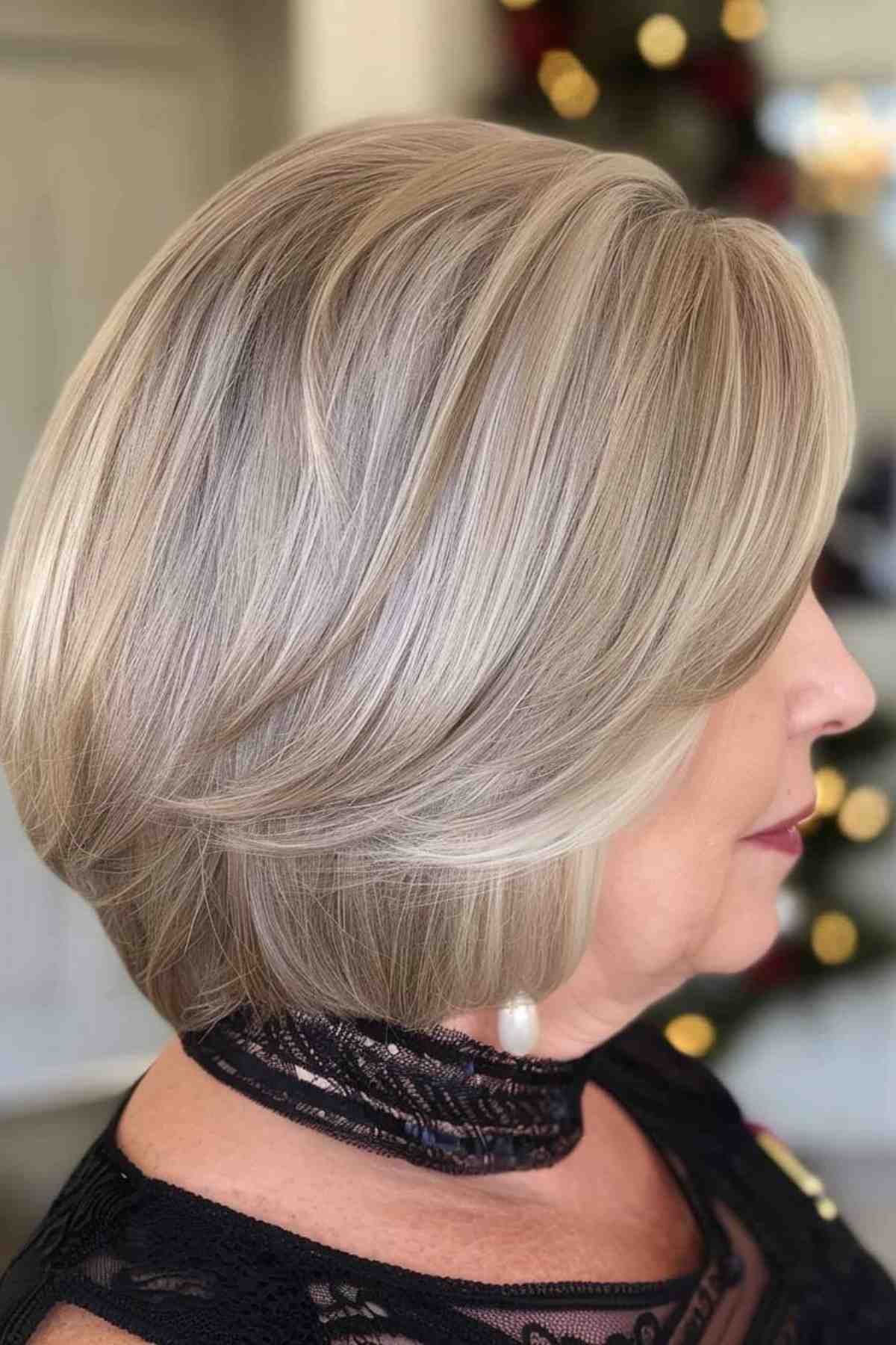 34 Fresh Hair Colors for Women Over 50 to Look Younger