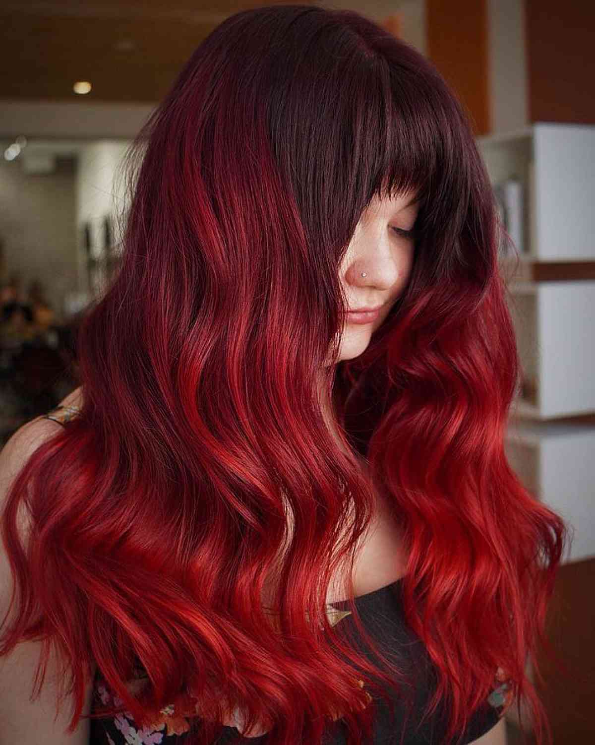 Red Balayage Hair Colors: 60 Hottest Examples for 2025